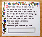 bookplate